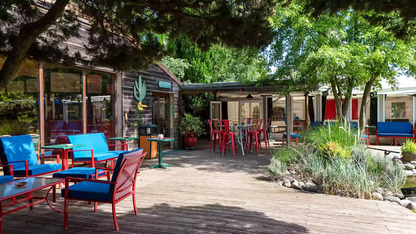La terrasse des Jardins Intérieurs